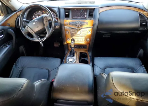 2014 Infiniti Qx80 from USA, damaged, VIN JN8AZ2NF4E9554085